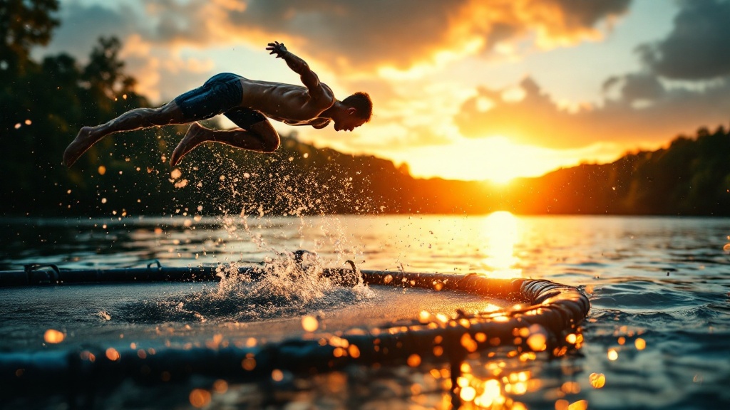 Mini-Tramp Diving